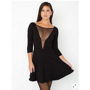 🆕 Mesh Front Open Back Dress